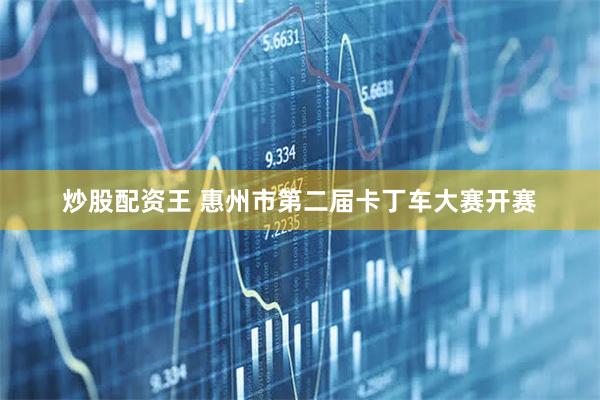 炒股配资王 惠州市第二届卡丁车大赛开赛