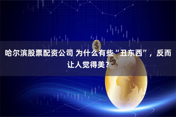 哈尔滨股票配资公司 为什么有些“丑东西”，反而让人觉得美？